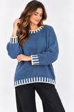 Made in Italy Thread Detail knit Jumper