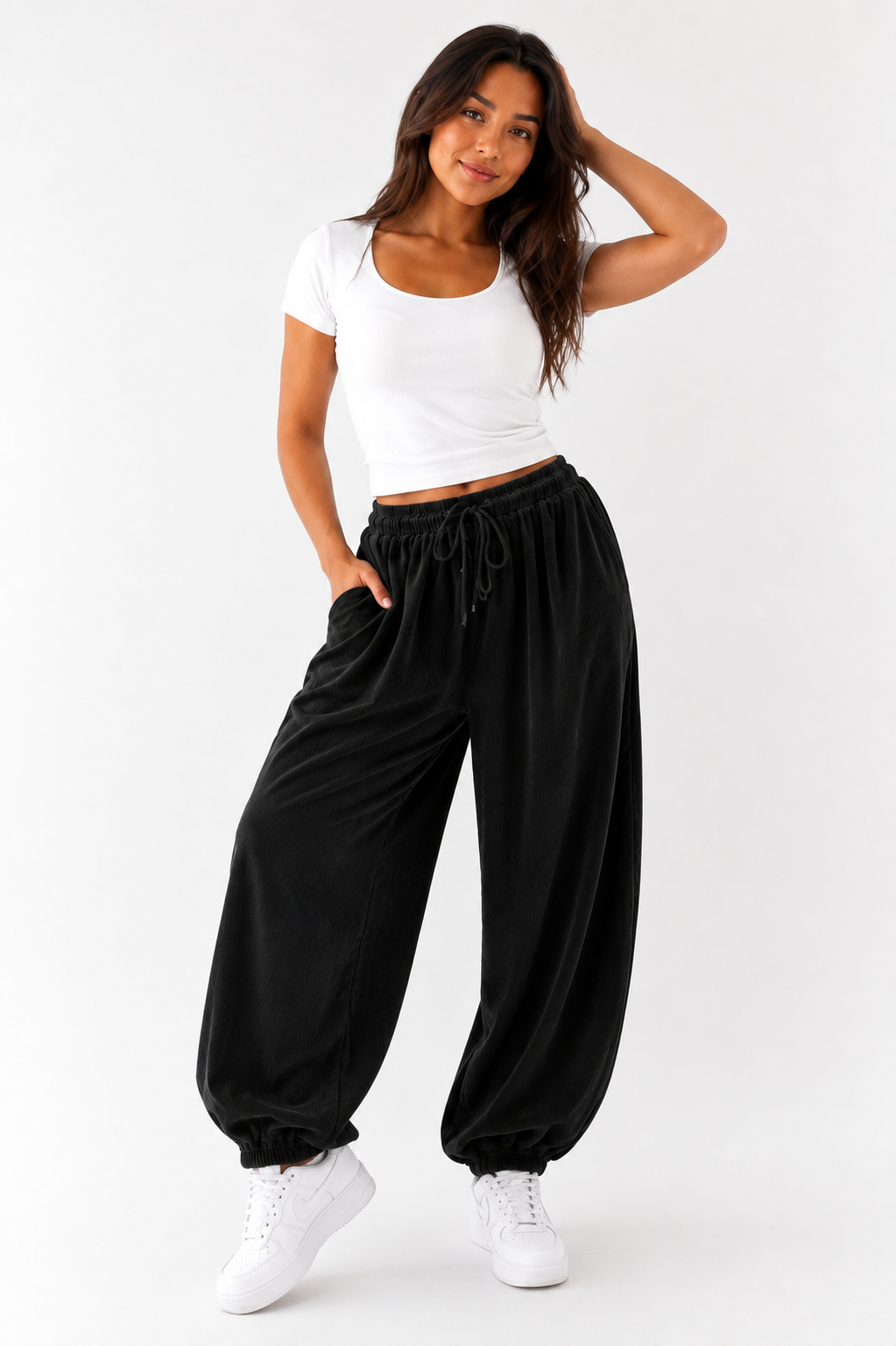Made in Italy Corduroy balloon Trouser