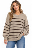 Made in Italy Striped knit jumper