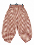 Made in Pocketed Front Gingham/Check Trouser