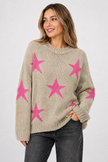 Made in Italy Star Knit Jumper