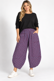Made in Pocketed Front Gingham/Check Trouser
