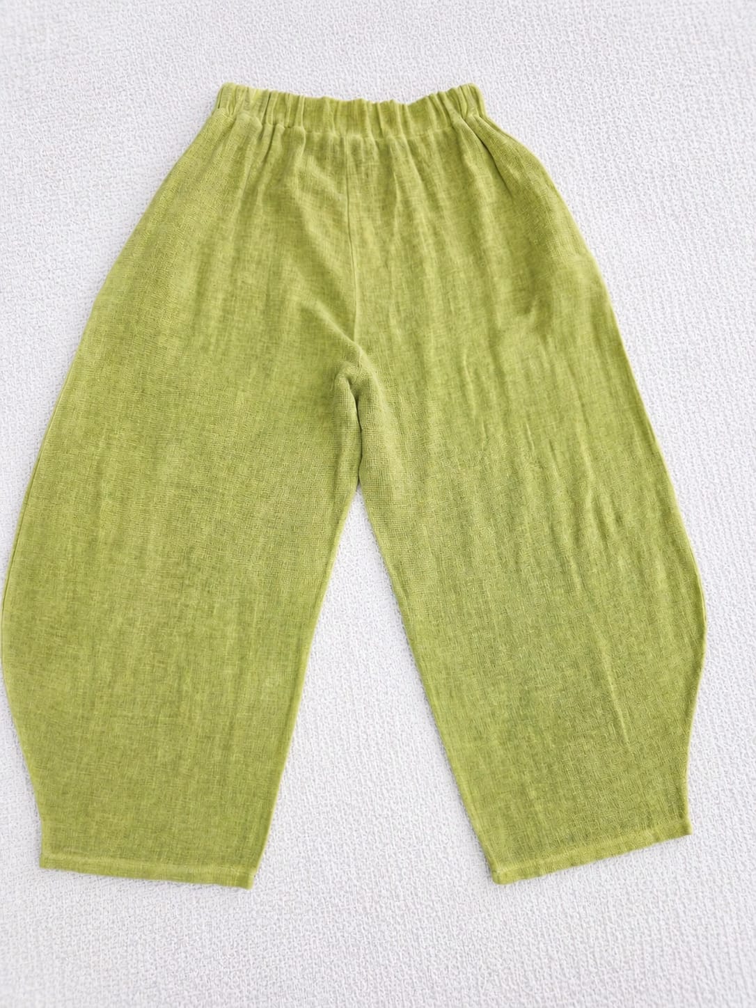 Stone Wash Balloon Trouser | Made in Italy