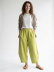 Stone Wash Balloon Trouser | Made in Italy