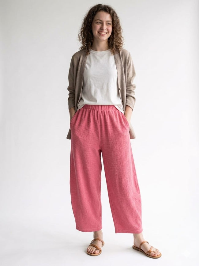 Stone Wash Balloon Trouser | Made in Italy