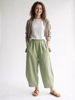 Stone Wash Balloon Trouser | Made in Italy