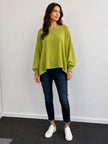 Batwing Loose Fit Top - Made in Italy