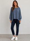 Batwing Loose Fit Top - Made in Italy
