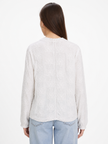 Embroidered Button Front Blouse