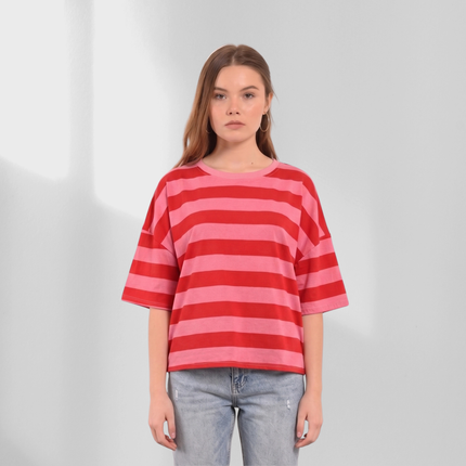 Made in Italy Striped T-Shirt