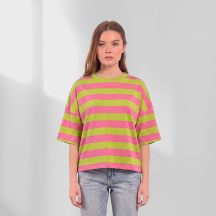 Made in Italy Striped T-Shirt