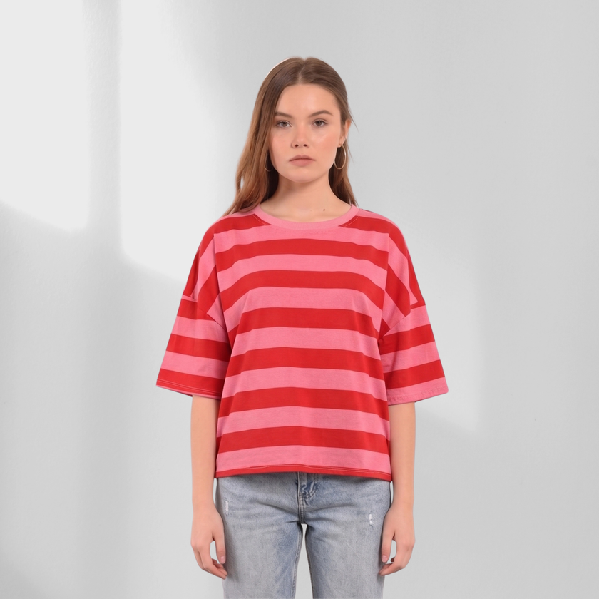 Made in Italy Striped T-Shirt